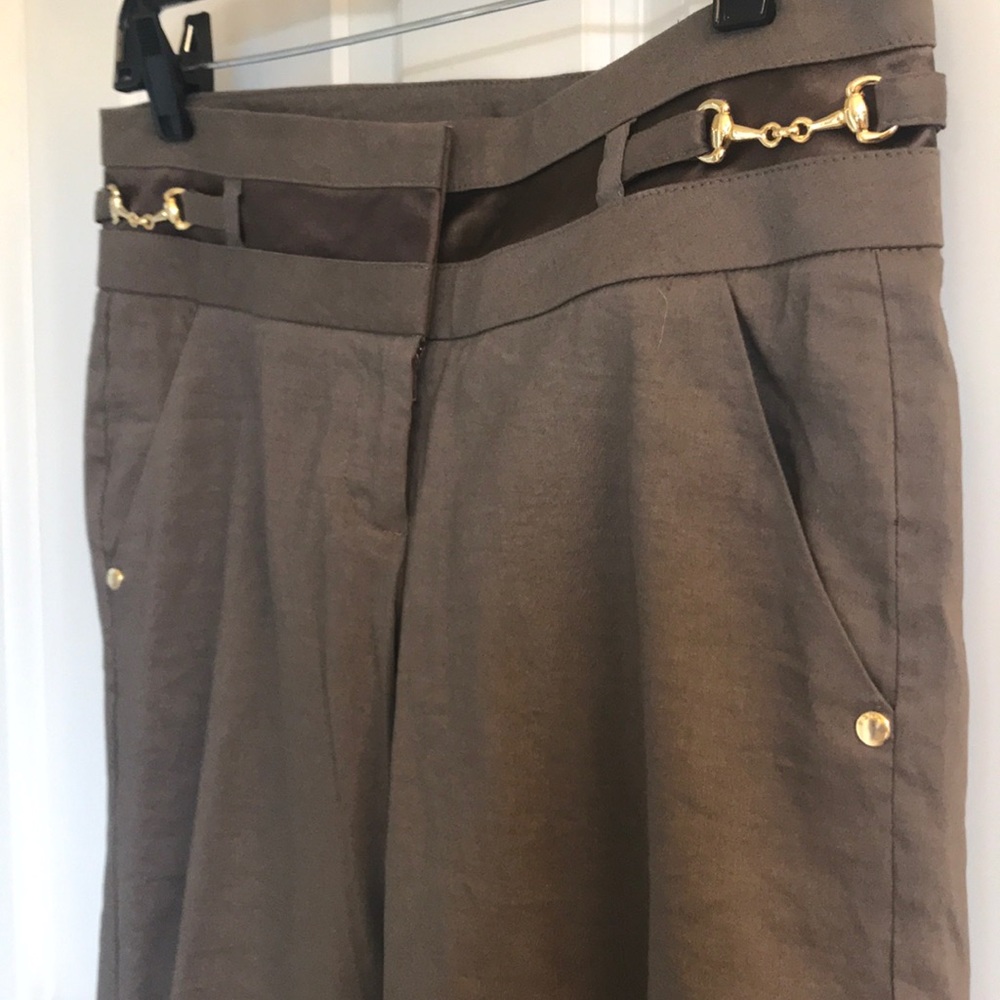 Bebe Linen Pants. 6.